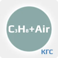 Калибровочная газовая смесь: ПРОПАН (C3H8) 1 % + ВОЗДУХ (Air) ост. в баллоне 2 л. Сталь, вентиль Латунь