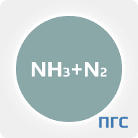 ГСО ПГС 1 разряд аммиак (NH3) 0,0113% в азоте (N2) в  баллоне Luxfer 5 л. с нержавеющим вентилем